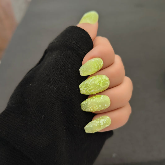 Neon Pigment Press On Nails