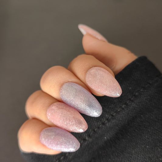 Purple Swag Press On Nails