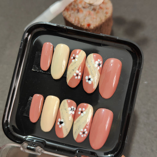 Shades Of Brown Press On Nails